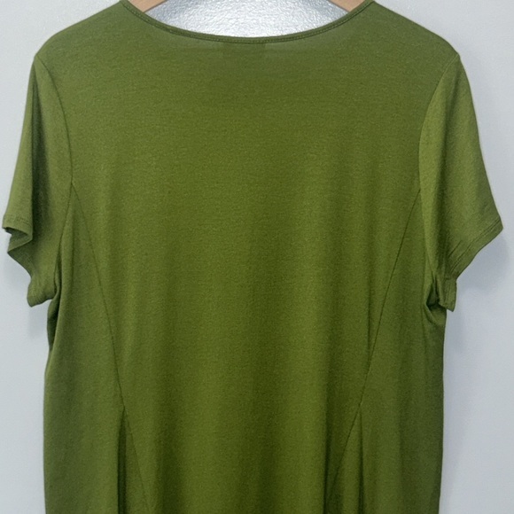 "NWT" J.Jill Wearever Collection Presto Short Sleeve Tunic Top- Women's Large - Picture 9 of 10